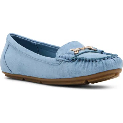 Anne Klein Hewlett Bit Loafer In Blue