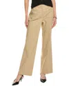 Anne Klein High-rise Pant In Beige