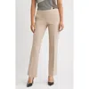 Anne Klein High Waist Pull-on Straight Leg Pants