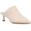 Anne Klein Idelle Womens Slip-on Pointed Toe Mules In Multi