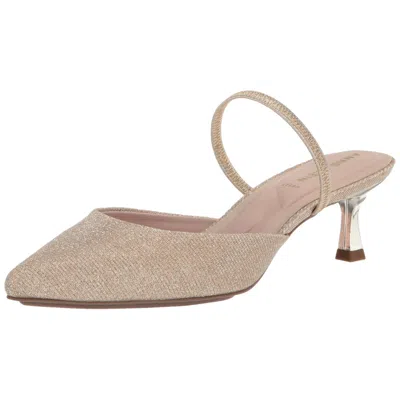 Anne Klein Iella Kitten Heeled Pump Platinum Iell01f9-089 Women's In Neutral