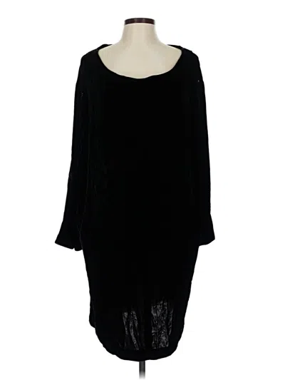 Pre-owned Anne Klein Ii Kimono In Black