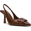 Anne Klein Ilani Slingback Pump In Brown