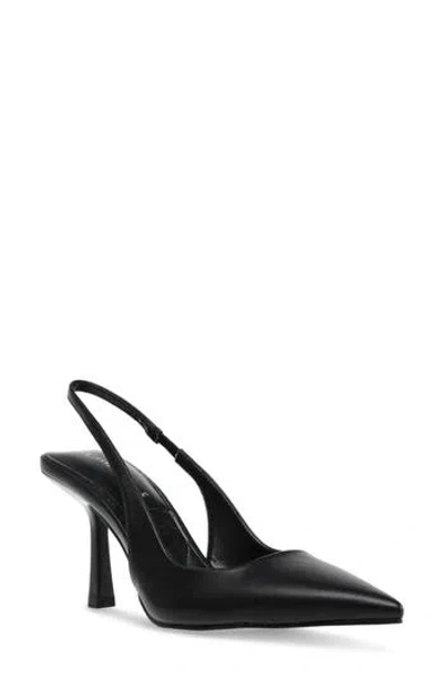 Anne Klein Indianna Slingback Pump In Black Smooth