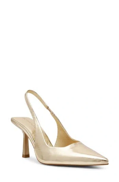 Anne Klein Indianna Slingback Pump In Gold
