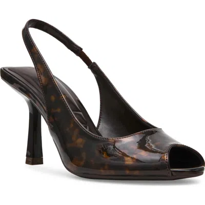 Anne Klein Ineza Slingback Sandal In Brown