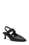 Anne Klein Issia Slingback Pointed Toe Pump In Black