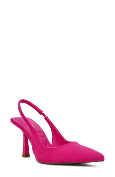 Anne Klein Itzy Pointed Toe Slingback Pump In Pink