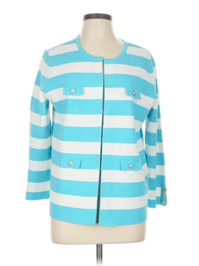 Pre-owned Anne Klein Jacket In Blue