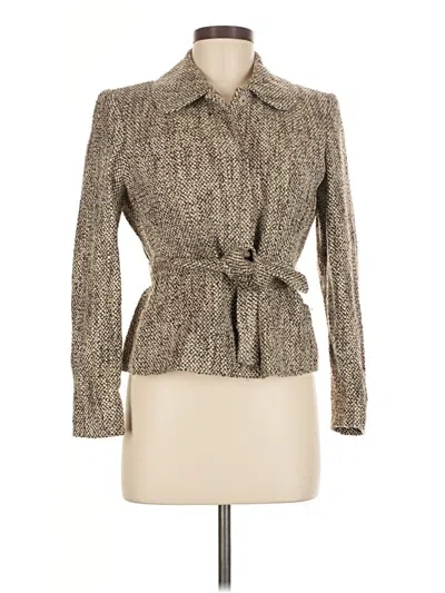 Pre-owned Anne Klein Jacket In Brown