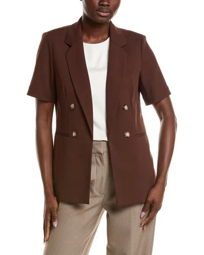 Anne Klein Jacket In Brown