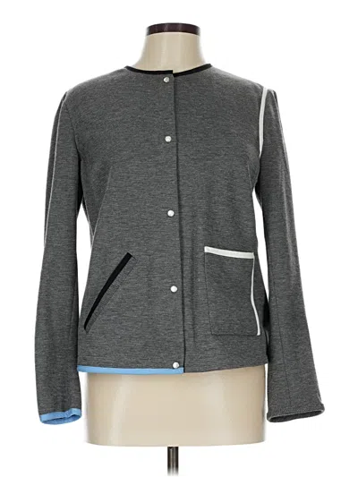 Pre-owned Anne Klein Jacket In Gray
