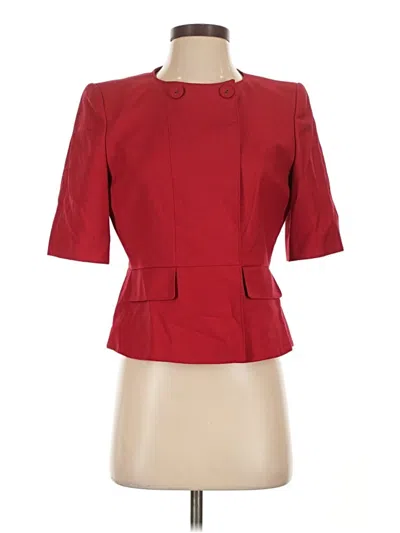 Pre-owned Anne Klein Jacket In Red