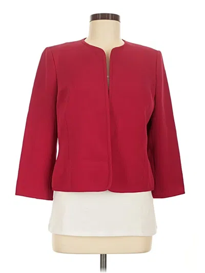 Pre-owned Anne Klein Jacket In Red