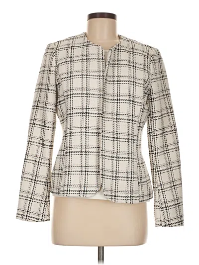 Pre-owned Anne Klein Jacket In White