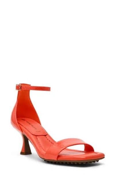Anne Klein Jade Sandal In Coral Patent