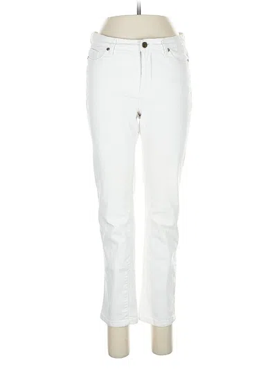 Pre-owned Anne Klein Jeans In White