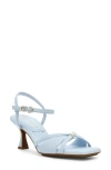 Anne Klein Jelena Ankle Strap Sandal In Light Blue