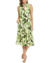 Anne Klein Jenna Dress In Green
