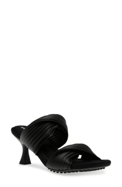 Anne Klein Jista Kitten Heel Sandal In Black