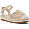 Anne Klein Jordanna Espadrille Sandal In Natural Raffia