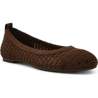 Anne Klein Josey Flat In Brown