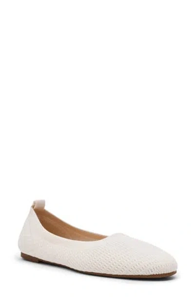 Anne Klein Joyy Knit Ballet Flat In Brown