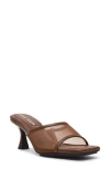 Anne Klein Julie Slide Sandal In Brown
