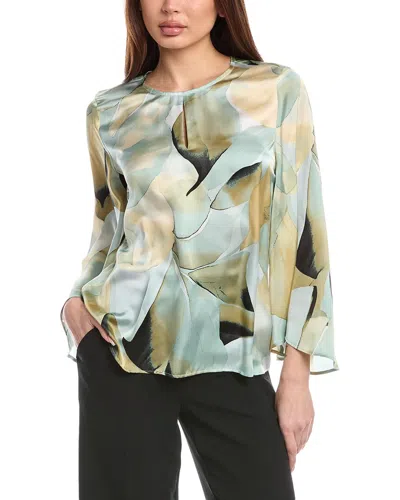 Anne Klein Keyhole Blouse
