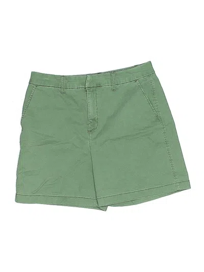 Pre-owned Anne Klein Khaki Shorts In Green
