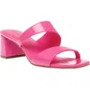 Anne Klein Kinder Slide Sandal In Pink Patent