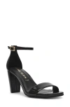 Anne Klein Kourtney Ankle Strap Sandal In Black