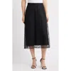 Anne Klein Lace A-line Skirt In Gray