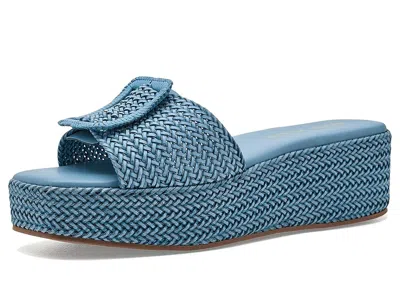 Anne Klein Lanai Wedge Sandal In Black