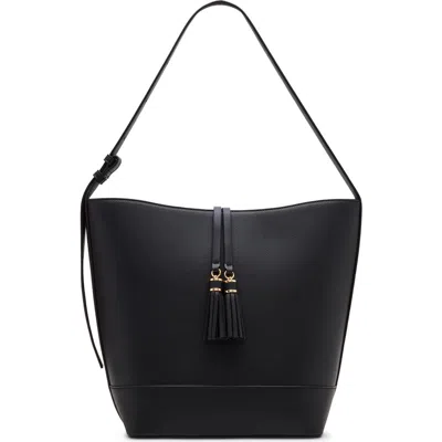 Anne Klein Large Hobo Bag In Black
