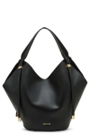Anne Klein Large Hobo Shoulder Bag In Black