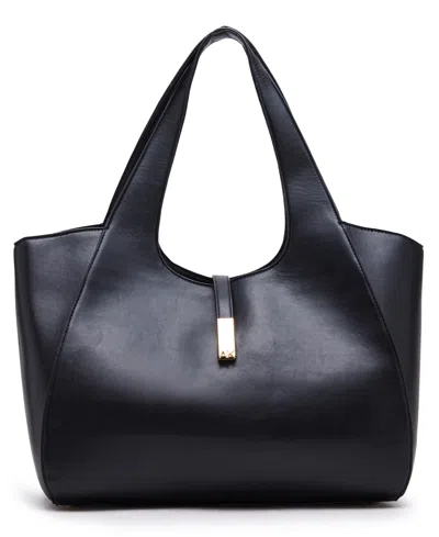 Anne Klein Large Tote Bag In Black