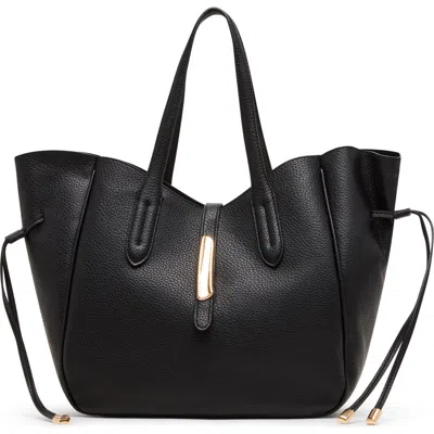 Anne Klein Large Tote In Black