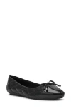 Anne Klein Leyton Cap Toe Ballet Flat In Black