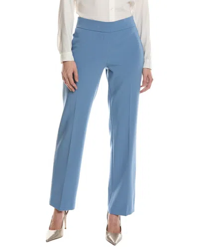 Anne Klein Liberty Stretch Trouser In Blue