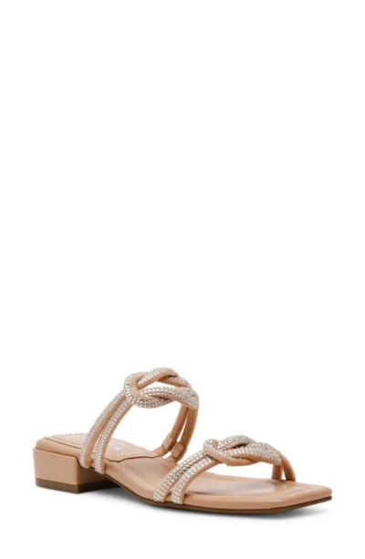 Anne Klein Liza Slide Sandal In Neutral