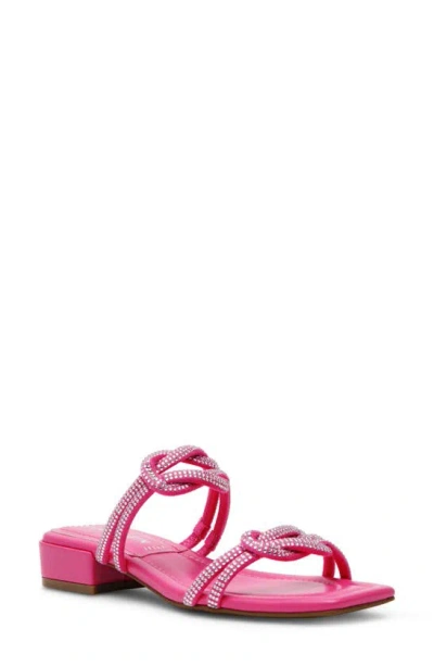 Anne Klein Liza Slide Sandal In Pink
