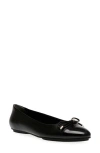 Anne Klein Luci Cap Toe Ballet Flat In Black