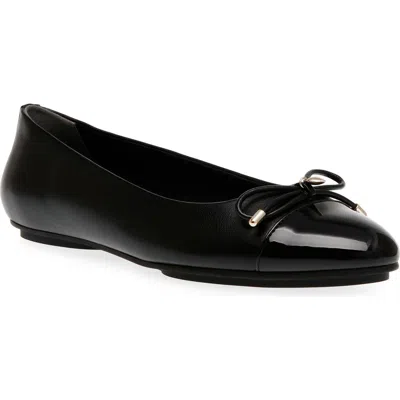 ANNE KLEIN ANNE KLEIN LUCI CAP TOE BALLET FLAT