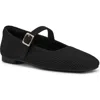 Anne Klein Mabel Mary Jane Flat In Black