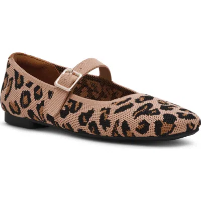 Anne Klein Mabel Mary Jane Flat In Brown