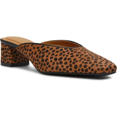 Anne Klein Maeus Mule In Animal Print