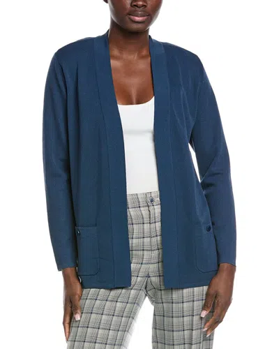 Anne Klein Malibu Cardigan In Blue