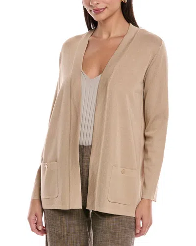 Anne Klein Malibu Cardigan In Nude