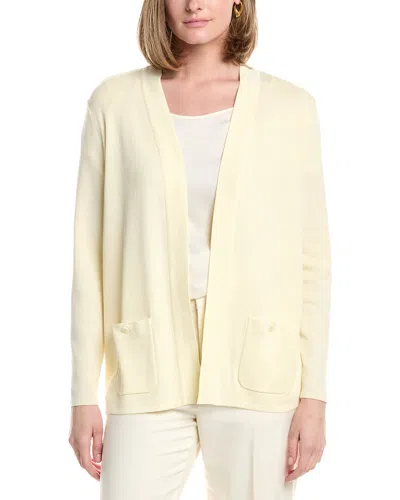 Anne Klein Malibu Cardigan In Yellow